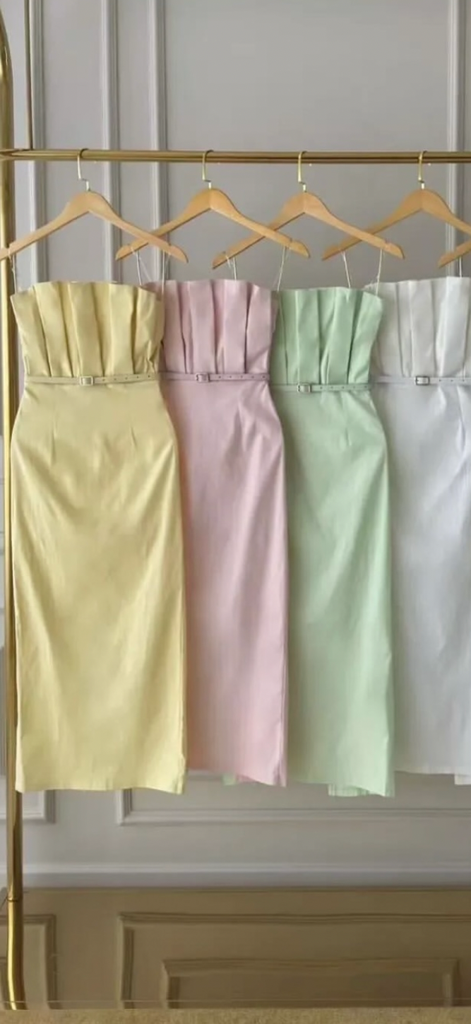 Vestido Tomara que Caia com Cinto